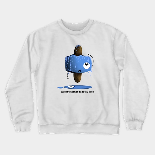 Popsicle Melting Crewneck Sweatshirt by Earth and Iron